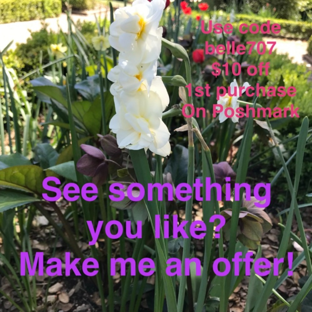 Like or Love something you see? 
Make me an offer!  Welcome 😃